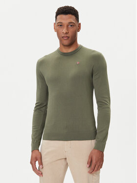 Napapijri Napapijri Pulover Droz NP0A4I2G Zelena Regular Fit