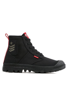 Palladium Palladium Scarponcini Pampa Hi Army 78583-008-M Nero
