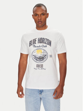 Guess Guess T-Shirt M5YI69 KBW41 Biały Regular Fit