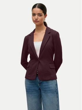 Vero Moda Vero Moda Marynarka Julia 10154123 Fioletowy Regular Fit