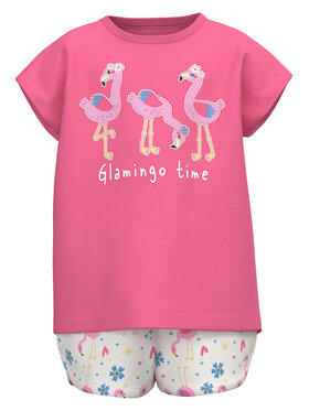 NAME IT NAME IT Komplekti kuuluvad t-särk ja šortsid 13215114 Roosa Regular Fit