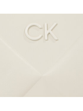 Calvin Klein Ročna Torba Re-Lock Quilt Crossbody K60K611042 Bela