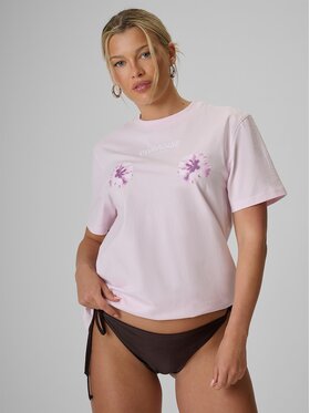 4F 4F T-Shirt 4FRSS26TTSHF3882-56S Różowy Loose Fit