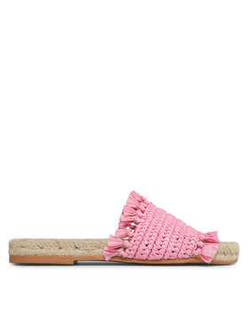 Manebi Manebi Espadrilles Fringed Knots Raffia Jute Sandals V 2.9 Y0 Rosa