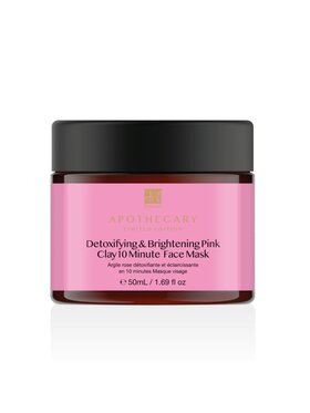 Dr Botanicals Dr Botanicals Oczyszczająca i rozjaśniająca różowa glinka na twarz Glinka