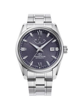 Orient Star Orient Star Zegarek RE-AU0112V00B Srebrny