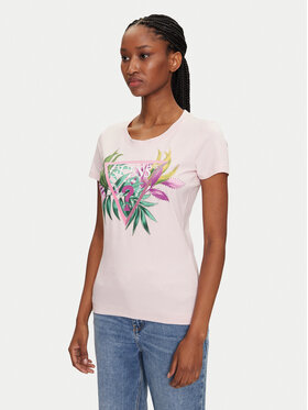 Guess Guess T-Shirt 172941 Różowy Classic Fit