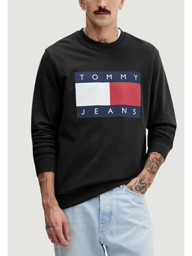 Tommy Jeans Tommy Jeans Μπλούζα DM0DM22643 Μαύρο Casual Fit