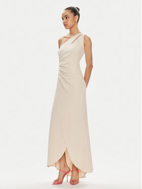 Rinascimento Rinascimento Abendkleid CFC0118275003 Beige Regular Fit