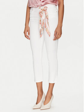 Guess Guess Džinsai W5GA91 W93CM Balta Skinny Fit