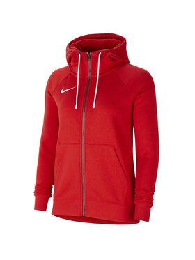 Nike Nike Bluza Wmns Park 20 Hoodie Czerwony Regular Fit