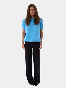 TeeShoppen TeeShoppen Sweter 'Basic Collection' Niebieski Regular Fit