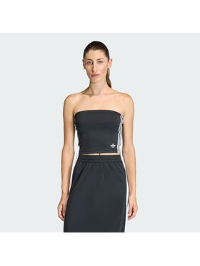 adidas adidas Marškinėliai 3-Stripes KD2893 Juoda Slim Fit