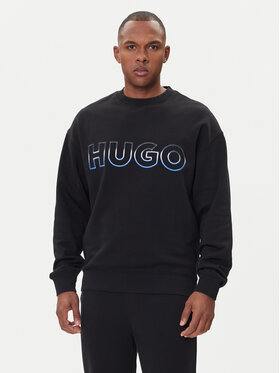 HUGO HUGO Bluza Nogocrew 50549148 Czarny Regular Fit