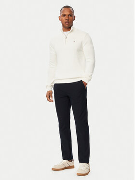 Tommy Jeans Tommy Jeans Sweter DM0DM21654 Biały Slim Fit