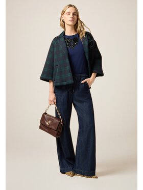 Oltre Oltre Jeansy P403J002551N034 Niebieski Boy Fit