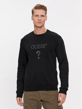Guess Guess Bluză Stitched M4RQ15 KBK32 Negru Regular Fit