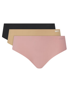 DKNY DKNY Sada 3 kusů klasických kalhotek DK5028BP3 Barevná