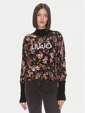 Liu Jo Liu Jo Sweter 5F3027 MA49I Czarny Regular Fit