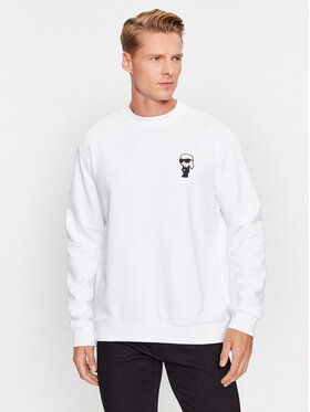 KARL LAGERFELD KARL LAGERFELD Džemperis 705032 534910 Balta Regular Fit