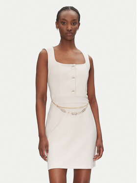 Rinascimento Rinascimento Rochie cocktail CFC0124908003 Bej Regular Fit