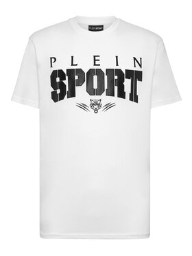 Plein Sport Plein Sport T-Shirt 1089 Biały Regular Fit