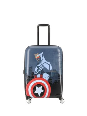 American Tourister American Tourister Walizka średnia 311346 Błękitny