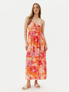 ONLY ONLY Sukienka letnia Nova 15347730 Pomarańczowy Regular Fit