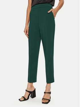 PINKO PINKO Kalhoty z materiálu 102861 A213 Zelená Regular Fit