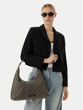 Calvin Klein Calvin Klein Ročna torba Emblem Jacquard LV04F3635G Khaki
