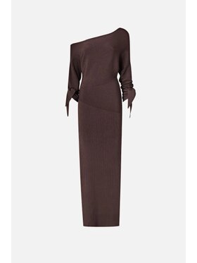 PINKO PINKO Abito da cocktail Brina Marrone Slim Fit