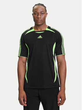 adidas adidas Marškinėliai Teamgeist adicolor JW5872 Juoda Loose Fit