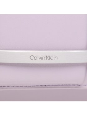 Calvin Klein Ročna Torba Bar Hardware Crossbody K60K610732 Vijolična