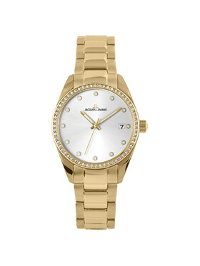 Jacques Lemans Jacques Lemans Zegarek 1-2133C Złoty