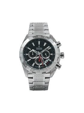 Festina Festina Hodinky Timeless Chronograph 20668/4 Strieborná