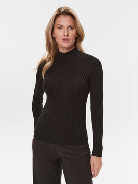 Liu Jo Liu Jo Pulover MF3223 MA95M Črna Regular Fit