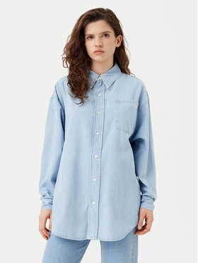 Calvin Klein Jeans Calvin Klein Jeans Джинсова сорочка J20J225010 Блакитний Oversize