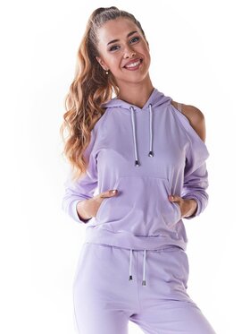 Infinite You Infinite You Bluza M239 Fioletowy Basic Fit
