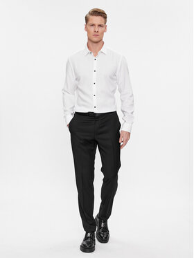 Hugo Košulja Kenno 50500998 Bijela Slim Fit