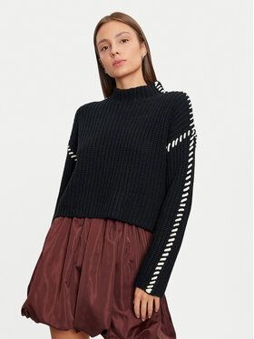Vero Moda Vero Moda Sweater New Cream 10313514 Fekete Loose Fit