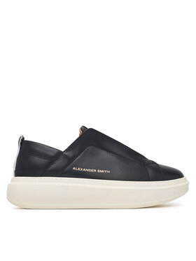 Alexander Smith Alexander Smith Tenisice Wembley Slip-On ASBEWLW-1203 Crna
