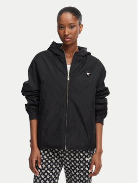 Guess Guess Μπουφάν μεταβατικό V6YL11 W2871 Μαύρο Regular Fit