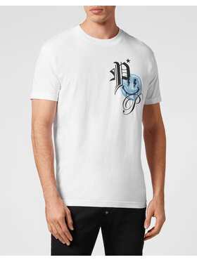 PHILIPP PLEIN PHILIPP PLEIN T-shirt 701 Bianco Regular Fit