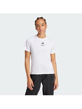adidas adidas Koszulka techniczna 142959 Biały Regular Fit