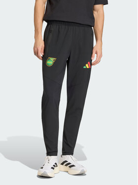adidas adidas Spodnie materiałowe 165028 Czarny Regular Fit