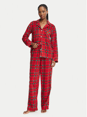 LAUREN RALPH LAUREN LAUREN RALPH LAUREN Pyžamo ILN92552F Červená Regular Fit