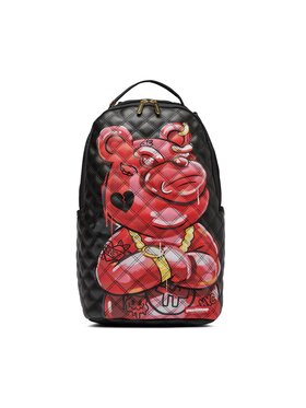 SPRAYGROUND SPRAYGROUND Ruksak Hand Painted Diablo Bear Dlxvf 910B5462NSZ Čierna