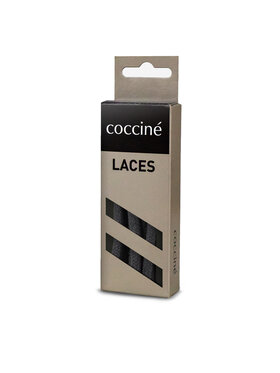 Coccine Coccine Șireturi pentru încălțăminte SZNUROWADŁA 75 cm F3 BAWEŁNIANE v.AZ Negru