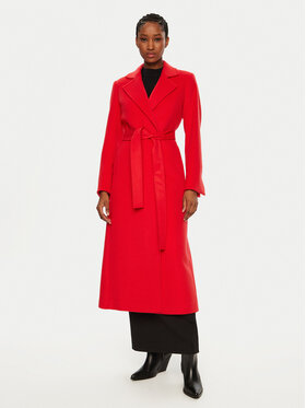 MAX&Co. MAX&Co. Cappotto di lana 2516011061200 Rosso Regular Fit