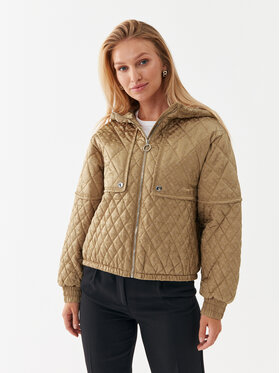 Boss Boss Пухено яке Pengtong 50494519 Бежов Regular Fit